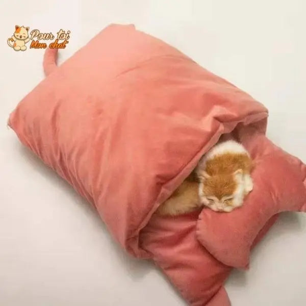 Lit de couchage tout doux - pour Chat - NITOUDOUX™ - Pour toi Mon chat