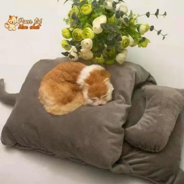 Lit de couchage tout doux - pour Chat - NITOUDOUX™ - Pour toi Mon chat