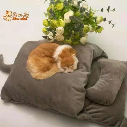 Lit de couchage tout doux - pour Chat - NITOUDOUX™ - Pour toi Mon chat