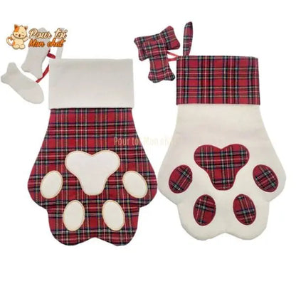 Noël Décors Chat, Chaussettes de Noël - Pour chats - Chat’chaussette’de’Noël™ - Pour toi Mon chat