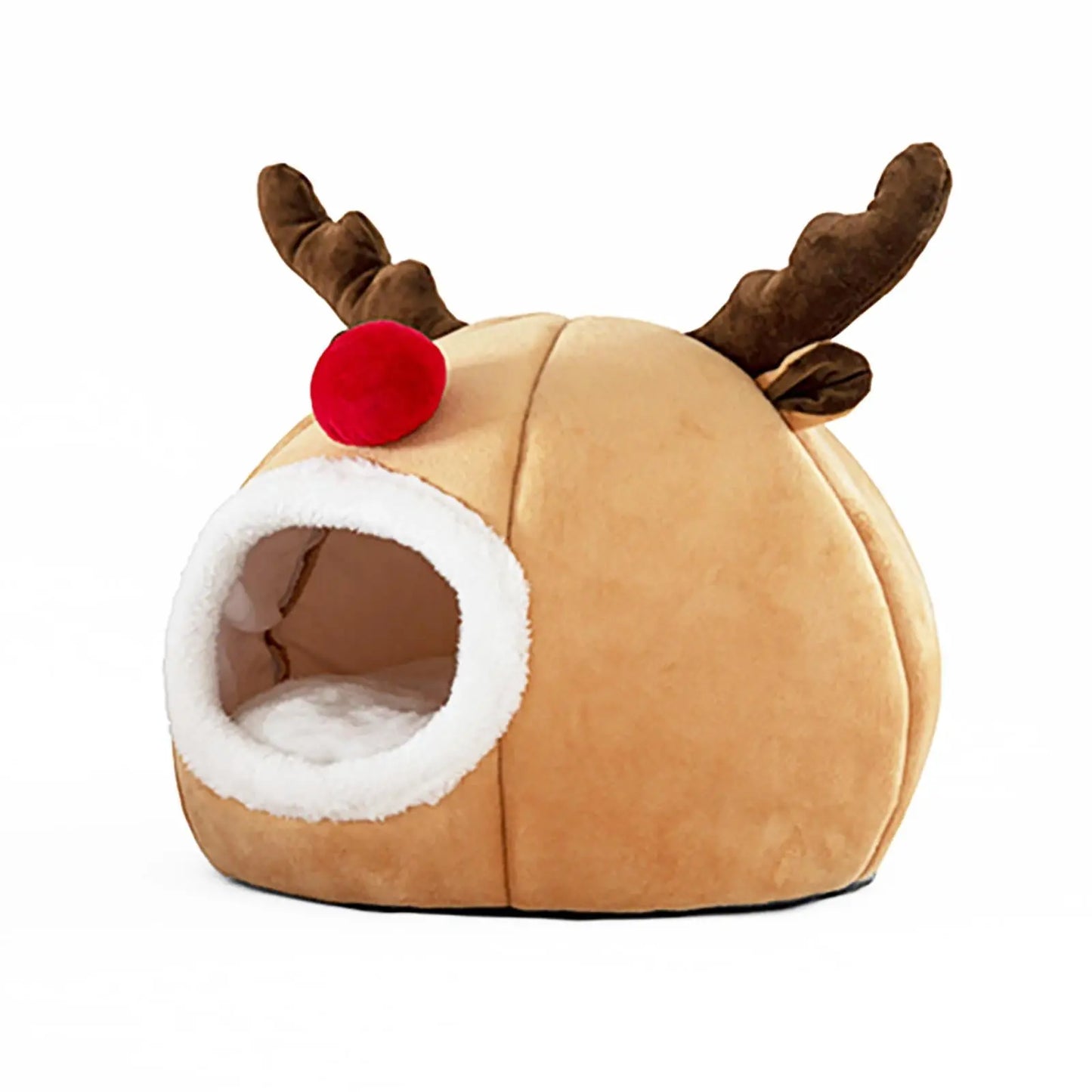 Noël Lit et Coussins en forme de Renne, Citrouille, Botte et Sapin de Noël - pour Chat - NOËLdeCHAT™ - Pour toi Mon chat