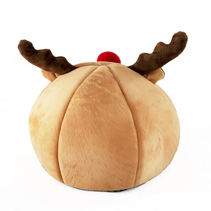 Noël Lit et Coussins en forme de Renne, Citrouille, Botte et Sapin de Noël - pour Chat - NOËLdeCHAT™ - Pour toi Mon chat