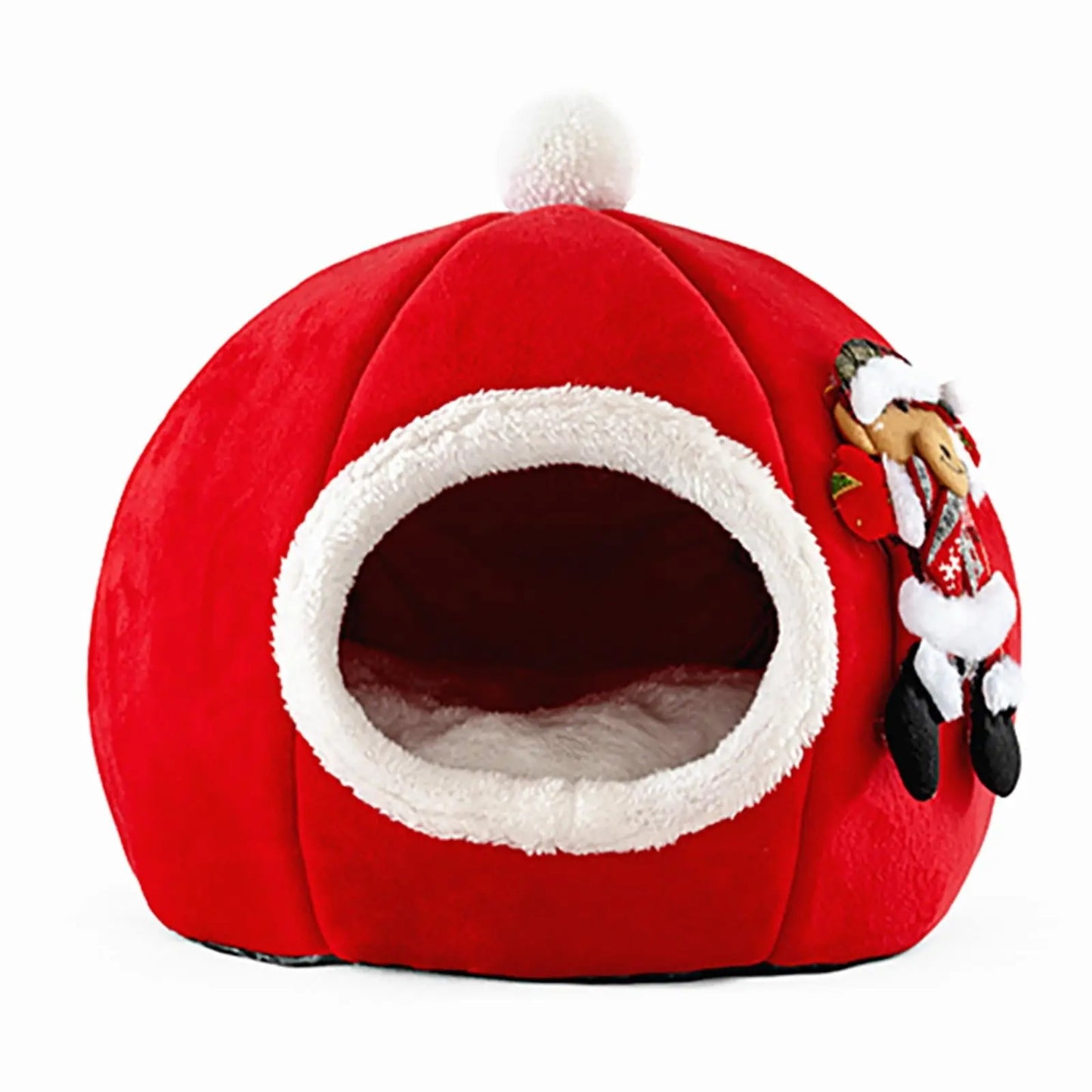 Noël Lit et Coussins en forme de Renne, Citrouille, Botte et Sapin de Noël - pour Chat - NOËLdeCHAT™ - Pour toi Mon chat