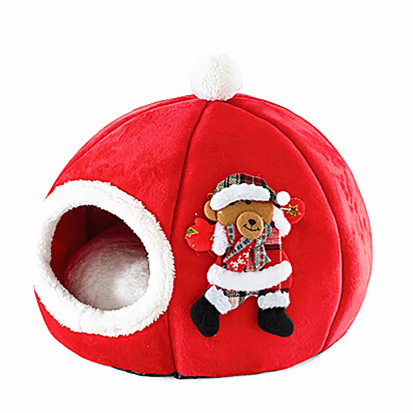 Noël Lit et Coussins en forme de Renne, Citrouille, Botte et Sapin de Noël - pour Chat - NOËLdeCHAT™ - Pour toi Mon chat