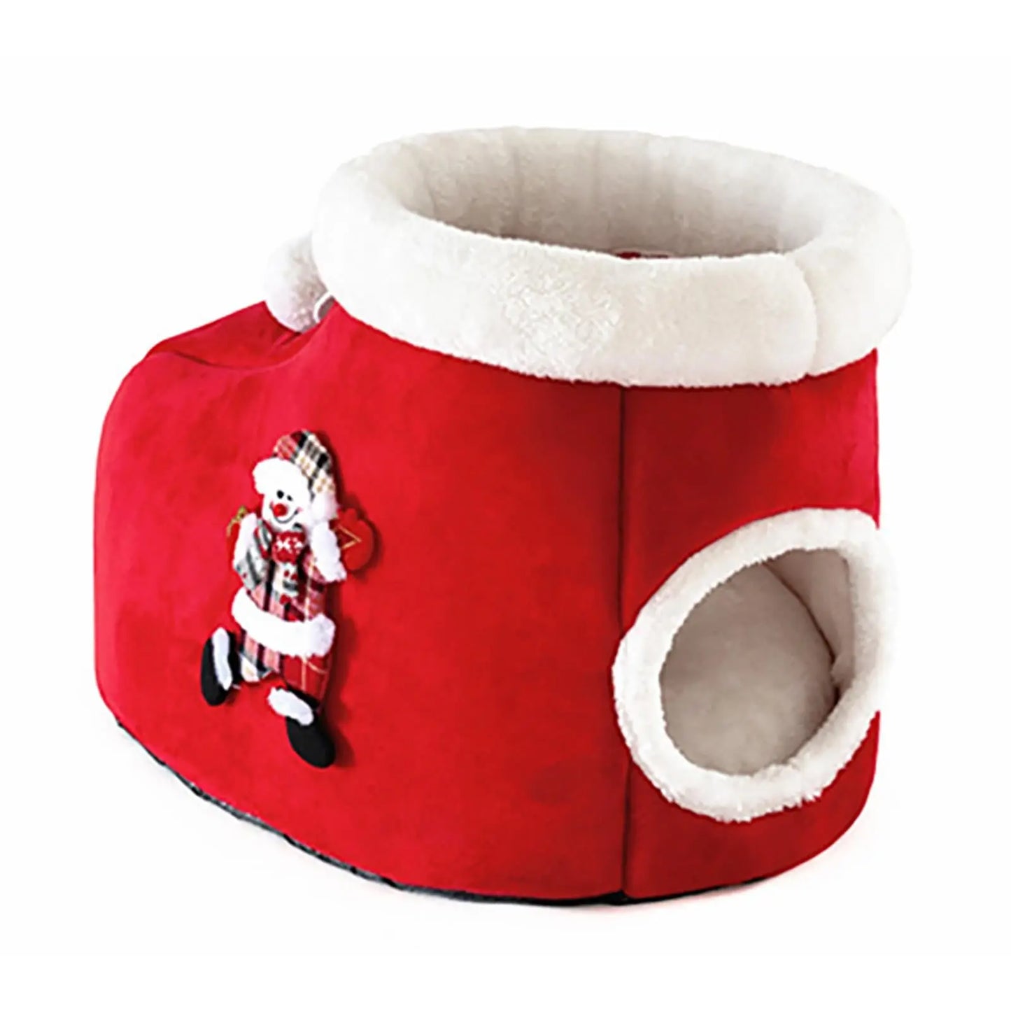 Noël Lit et Coussins en forme de Renne, Citrouille, Botte et Sapin de Noël - pour Chat - NOËLdeCHAT™ - Pour toi Mon chat