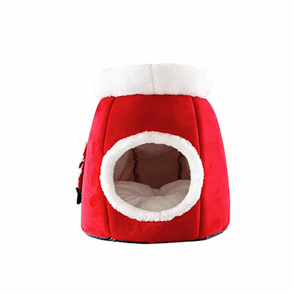 Noël Lit et Coussins en forme de Renne, Citrouille, Botte et Sapin de Noël - pour Chat - NOËLdeCHAT™ - Pour toi Mon chat