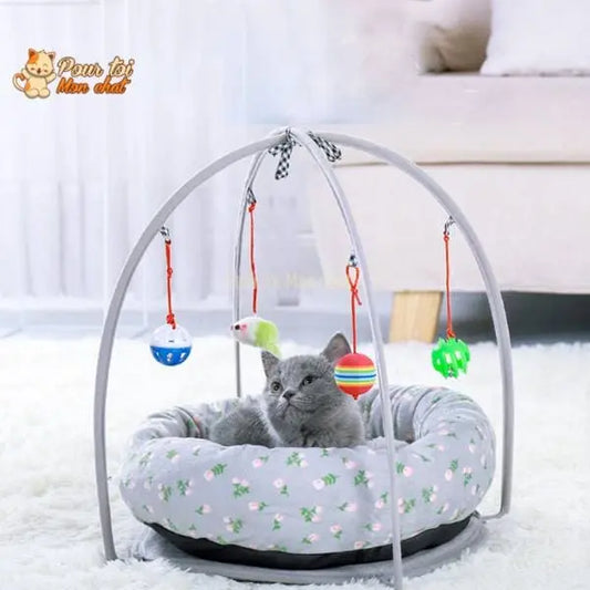 PANIER DE JEU LUDIQUE ET CONFORTABLE POUR CHAT - ARC4CAT™ - Pour toi Mon chat
