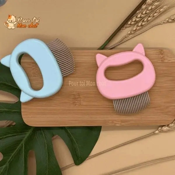 Peigne de toilettage et de massage pour chats – Grat’monChat™ - Pour toi Mon chat