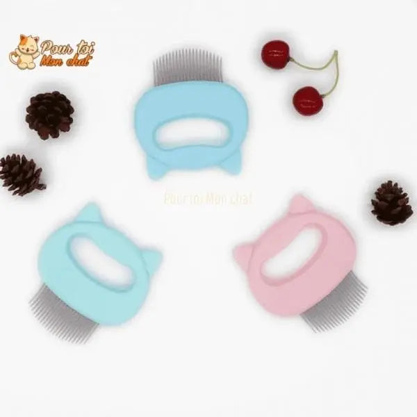 Peigne de toilettage et de massage pour chats – Grat’monChat™ - Pour toi Mon chat