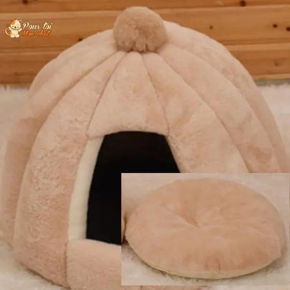 Coussin anti stress et relaxant pour chat, Igglo'Cat™ - Pour toi Mon chat