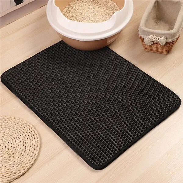 Tapis capteur de litière pour chats - StopLitière™ - Pour toi Mon chat