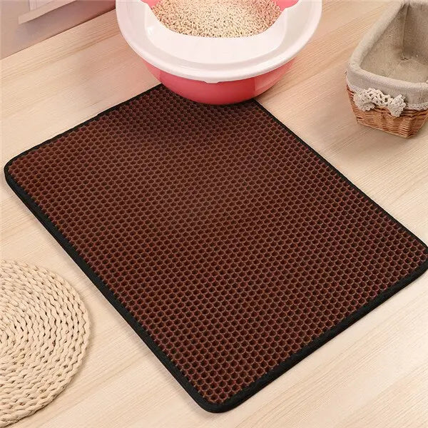 Tapis capteur de litière pour chats - StopLitière™ - Pour toi Mon chat