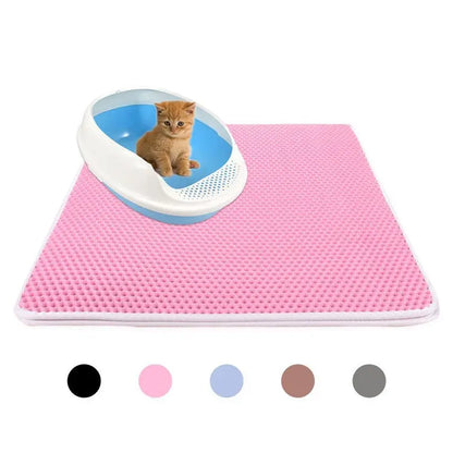 Tapis capteur de litière pour chats - StopLitière™ - Pour toi Mon chat