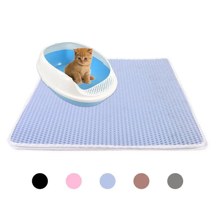 Tapis capteur de litière pour chats - StopLitière™ - Pour toi Mon chat