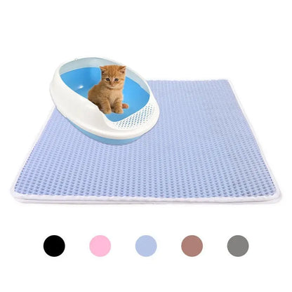 Tapis capteur de litière pour chats - StopLitière™ - Pour toi Mon chat