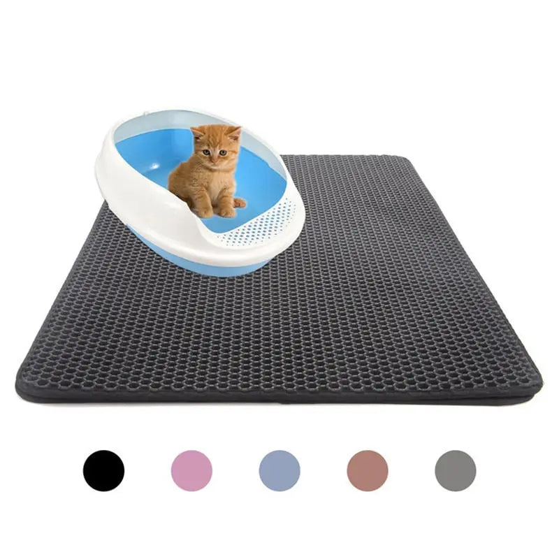Tapis capteur de litière pour chats - StopLitière™ - Pour toi Mon chat