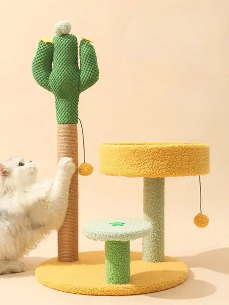 Planche à gratter à cactus pour chat Pour toi Mon chat