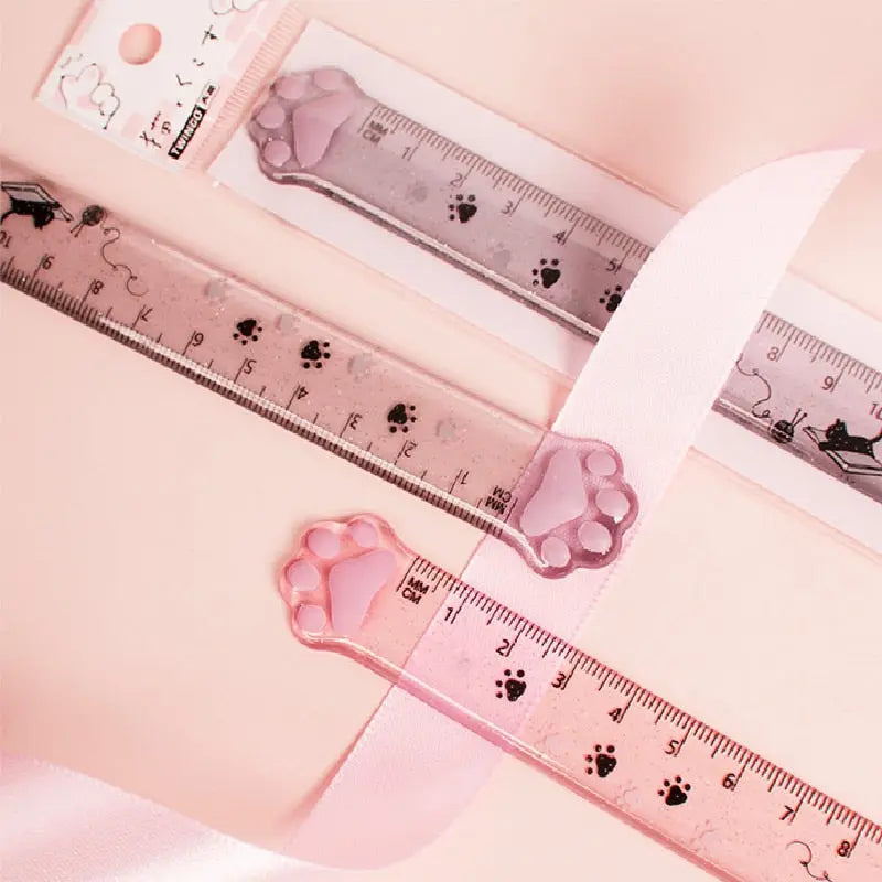 Règle droite avec patte de chat Pour toi Mon chat