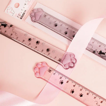 Règle droite avec patte de chat Pour toi Mon chat