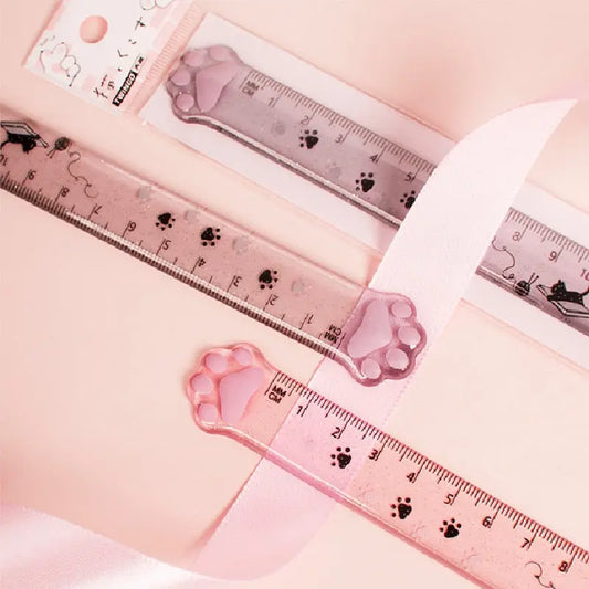 Règle droite avec patte de chat Pour toi Mon chat