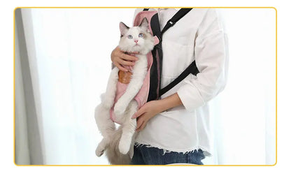 Sac à dos de transport pour chat Pour toi Mon chat