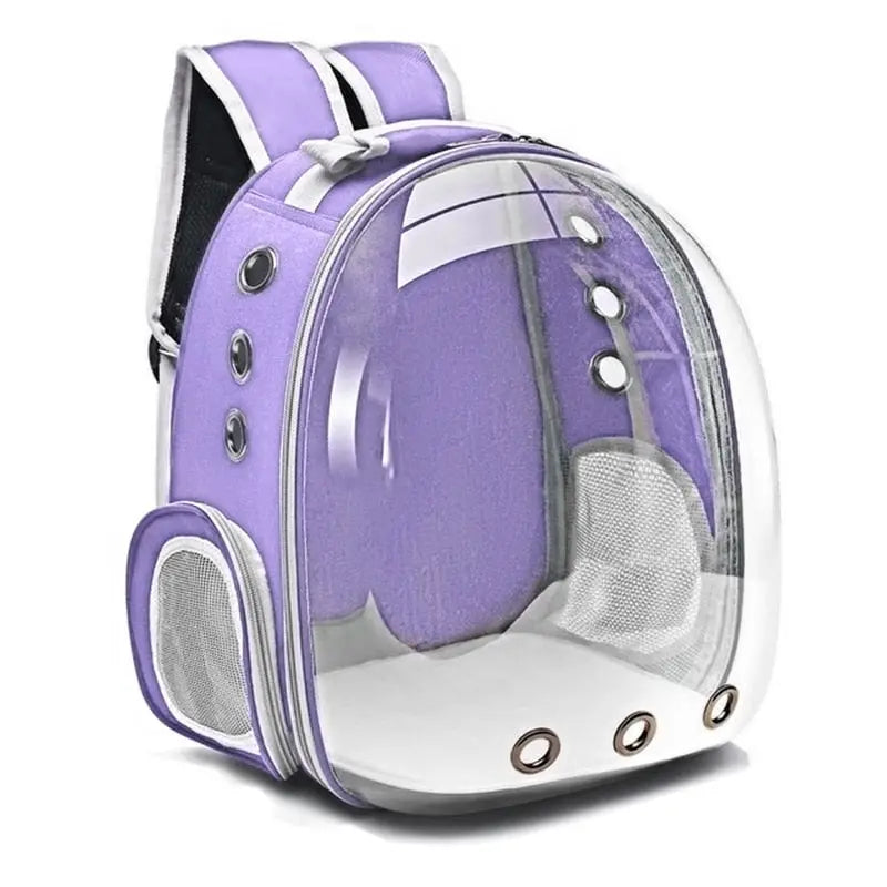Sac à dos de transport pour chat avec hublot transparent Pour toi Mon chat