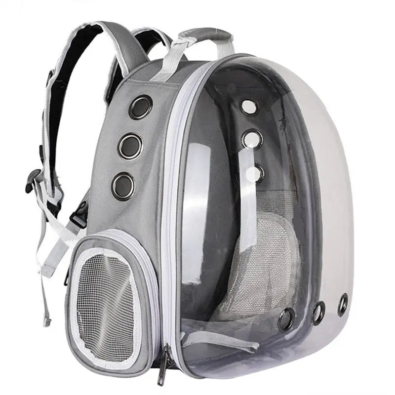 Sac à dos de transport pour chat avec hublot transparent Pour toi Mon chat