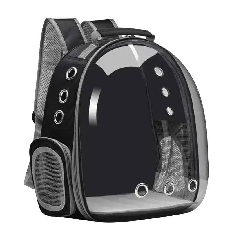 Sac à dos de transport pour chat avec hublot transparent Pour toi Mon chat