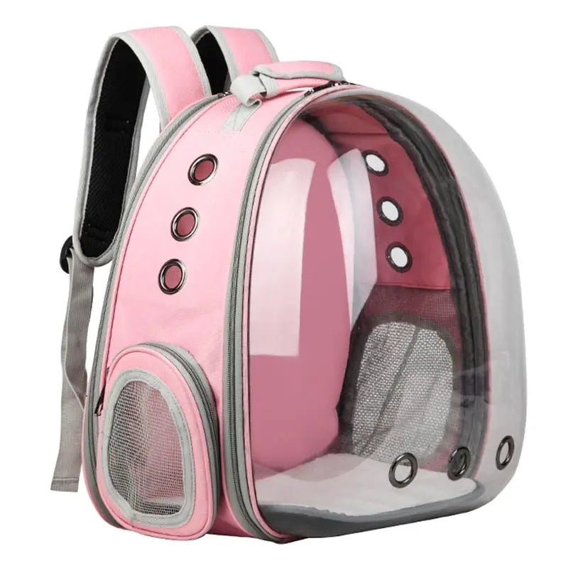 Sac à dos de transport pour chat avec hublot transparent Pour toi Mon chat