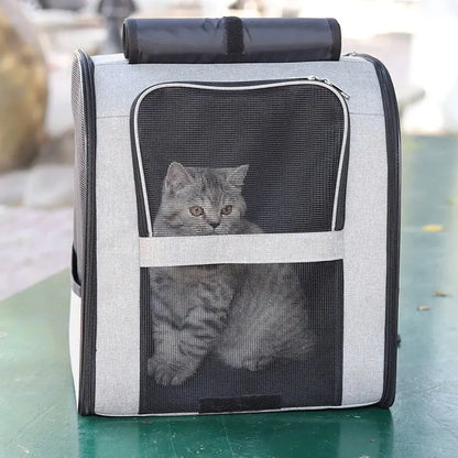 Sac de transport à bandoulière pour chat Pour toi Mon chat