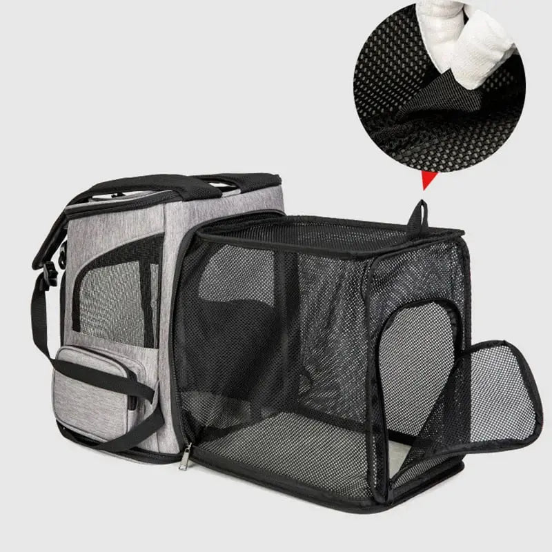 Sac à dos de voyage respirant pour chat Pour toi Mon chat