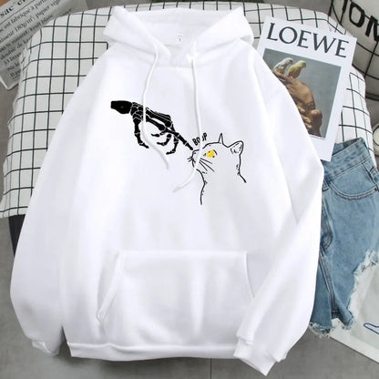 Sweats à capuche drôles pour homme Pour toi Mon chat