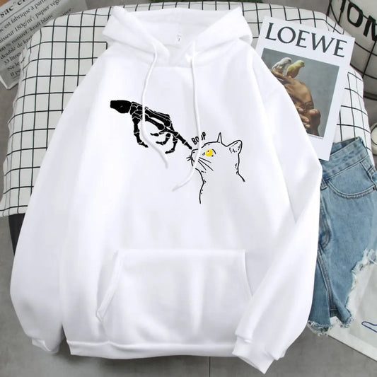 Sweats à capuche drôles pour homme Pour toi Mon chat