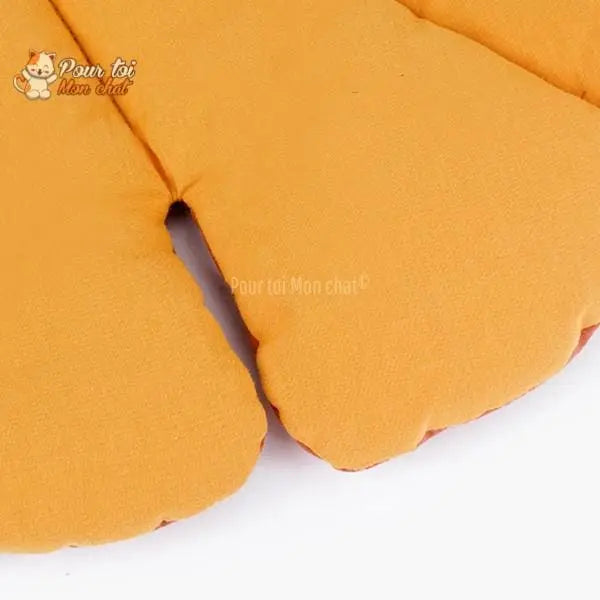 TAPIS, LIT, COUSSIN DOUX EN FORME DE FEUILLE POUR CHAT – FEUILL’À’CHAT™ - Pour toi Mon chat