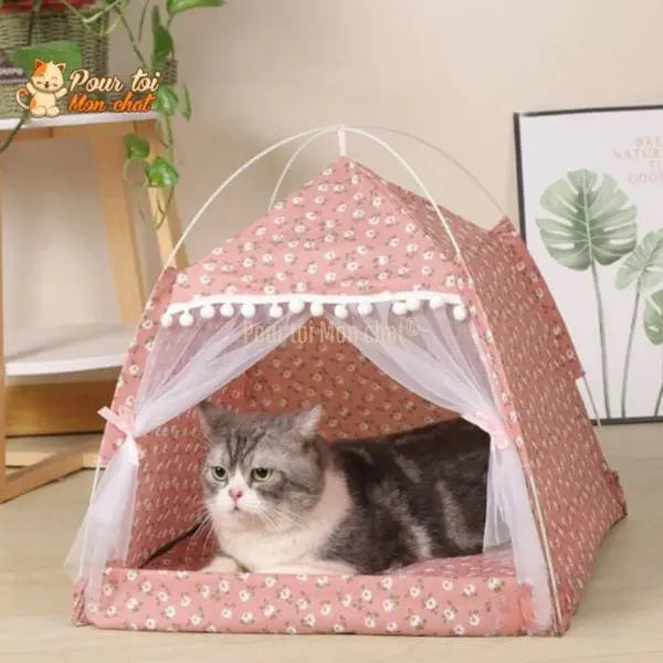 TENTE TOUT CONFORT POUR CHAT – TENT’À’CHAT™ - Pour toi Mon chat