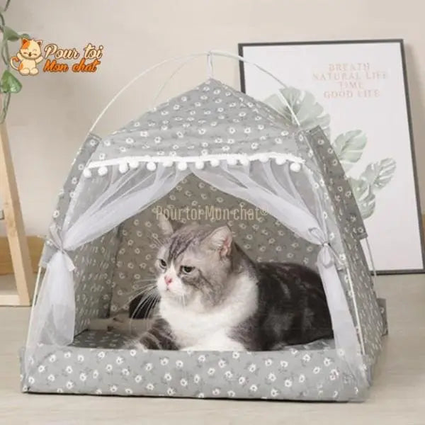 TENTE TOUT CONFORT POUR CHAT – TENT’À’CHAT™ - Pour toi Mon chat