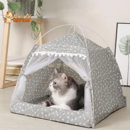 TENTE TOUT CONFORT POUR CHAT – TENT’À’CHAT™ - Pour toi Mon chat