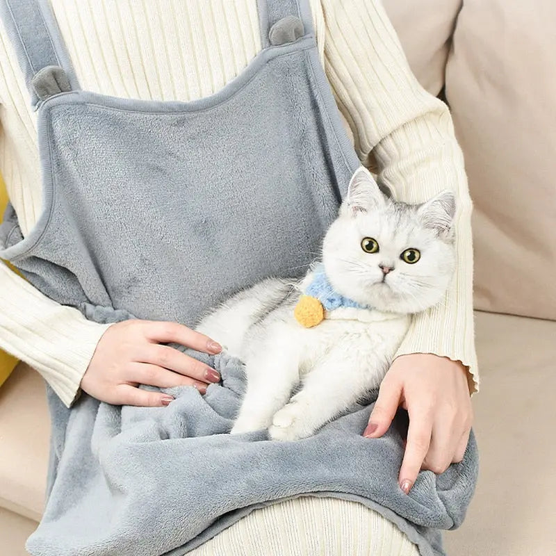 Tablier de transport de chat Pour toi Mon chat