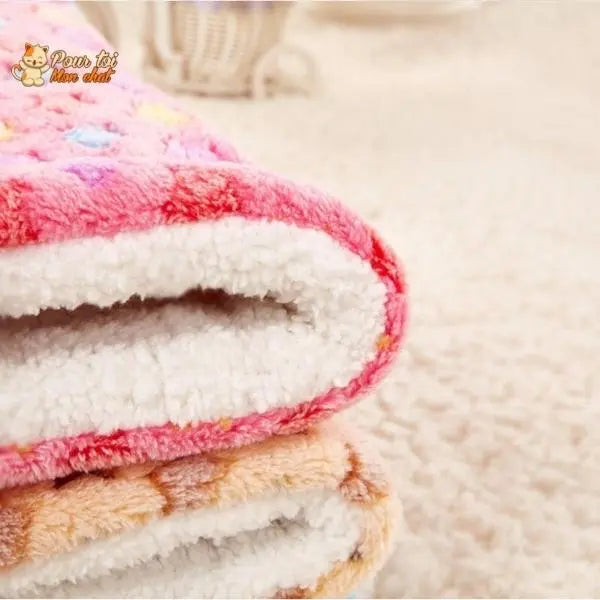 Tapis de couchage épais pour chat - TapisDoux4Cat™ - Pour toi Mon chat