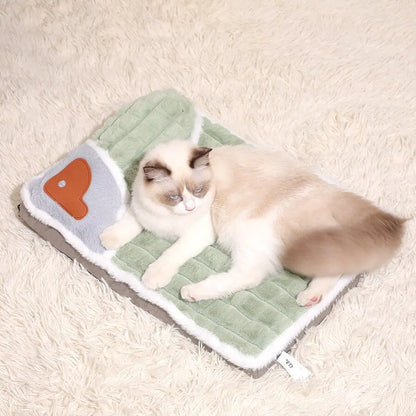 Tapis de lit doux et luxueux pour chat Pour toi Mon chat