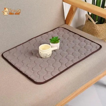 Tapis rafraîchissant & reposant - CHATauFrais™ - Pour toi Mon chat
