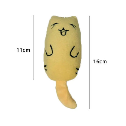 Jouet en peluche pouvant être garni d’herbe à chat - MonDoudouChat™ - Pour toi Mon chat