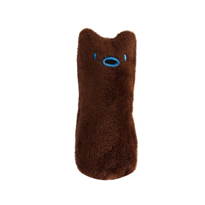 Jouet en peluche pouvant être garni d’herbe à chat - MonDoudouChat™ - Pour toi Mon chat