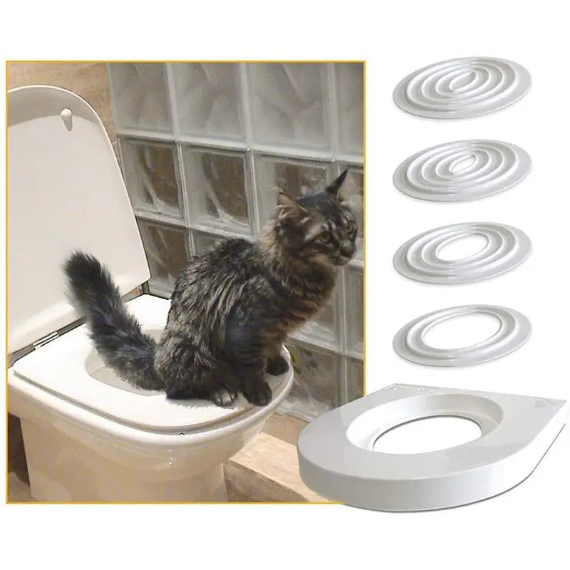 Toilettes d'entraînement en PVC pour chats Pour toi Mon chat
