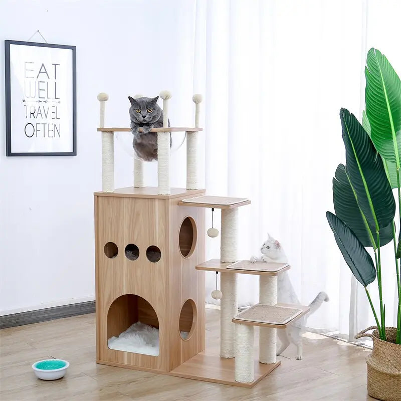 Tour d'arbre à chat moderne Pour toi Mon chat
