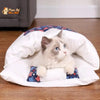 Washable Cat Bed Cat Sleeping Bag Nest Mat Winter Warm House For Cat Dog Small Pet Bed Puppy Kennel Sofa Cushion Pet Products Pour toi Mon chat