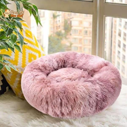 Coussin chat, maison pour chat, niche pour chat, COUSSINOO rose violet, coussin jaune et blanc, logo pour toi mon chat en haut à gauche